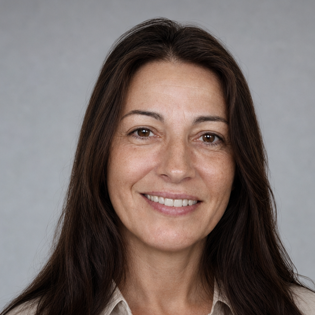 Nicole after dental implant treatment